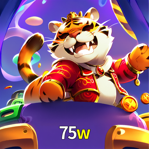 Imagem promocional da 75w mostrando a plataforma e suas vantagens